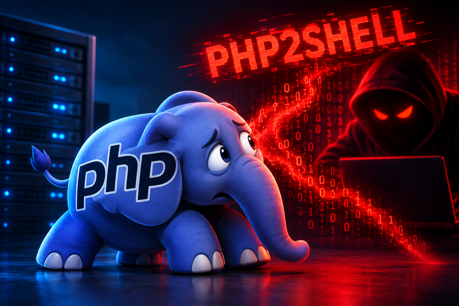 Php2shell update your server